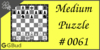 Solve the medium chess puzzle 61. Gain opponent's rook. Train and improve your chess game, strategy and tactics