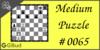 Solve the medium chess puzzle 65. Mate in 2 moves. Train and improve your chess game, strategy and tactics