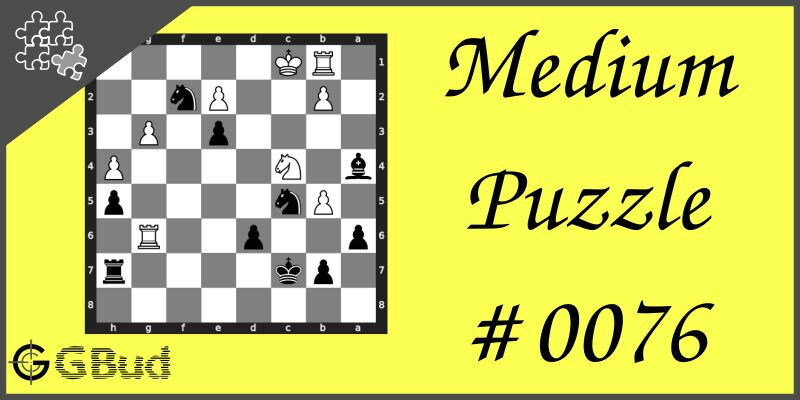 Easy Chess Puzzle # 0076