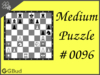 Medium  Chess puzzle # 0096 - Mate in 2 moves