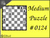 Medium  Chess puzzle # 0124 - Mate in 3 moves