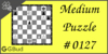 Solve the medium chess puzzle 127. Mate in 2 moves. Train and improve your chess game, strategy and tactics