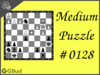 Medium  Chess puzzle # 0128 - Checkmate after a decoy move