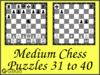Medium Chess Puzzles 31 to 40