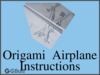 Download fold templates for origami paper airplane and access 3D play and pause easy to follow origami instructions here.
