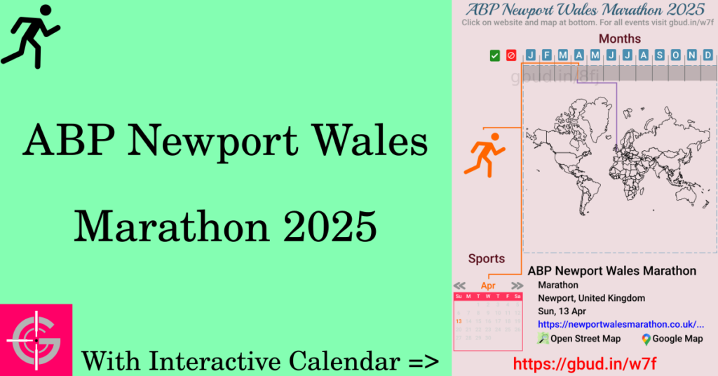 Sport event in 2025, ABP Newport Wales Marathon 2025