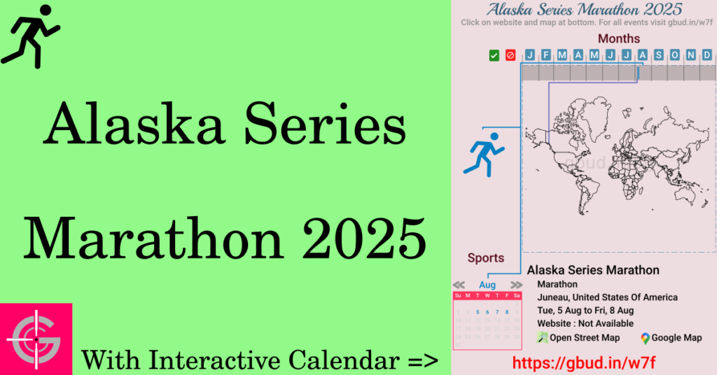 Sport event in 2025, Alaska Series Marathon 2025