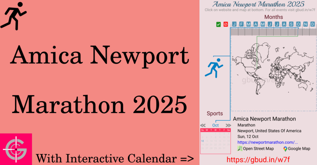 Sport event in 2025, Amica Newport Marathon 2025