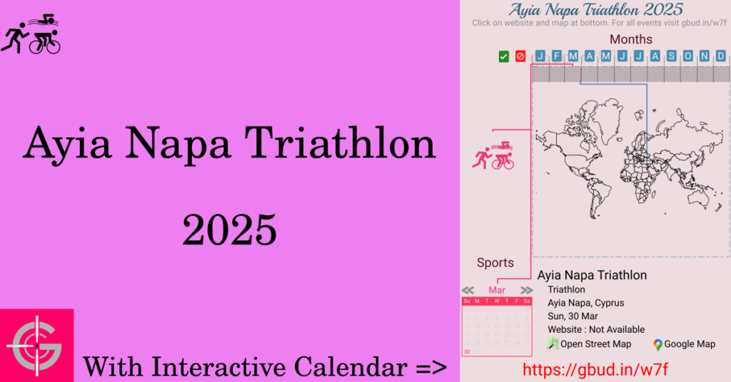 Sport event in 2025, Ayia Napa Triathlon 2025