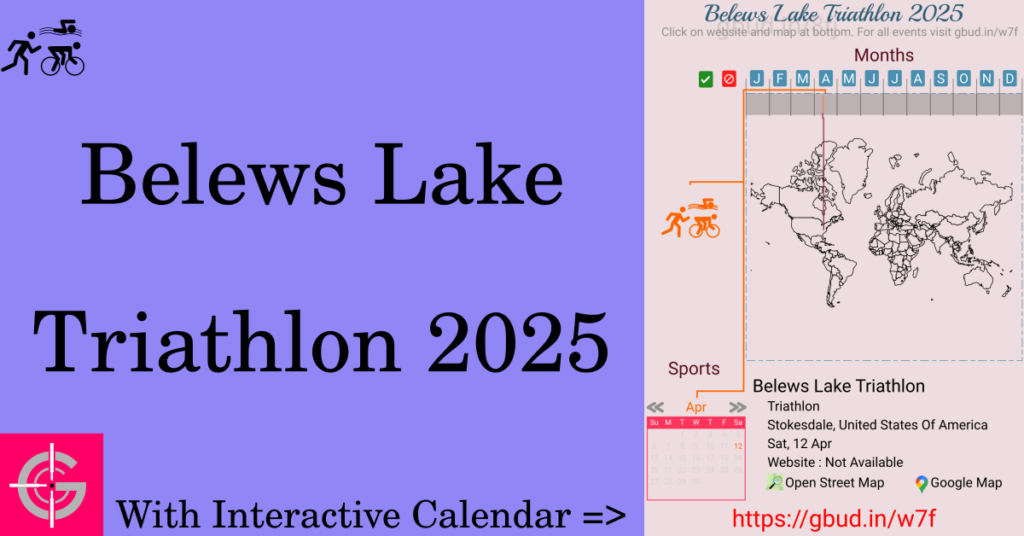 Sport event in 2025, Belews Lake Triathlon 2025