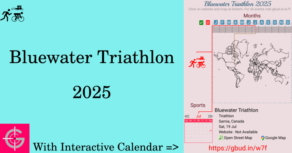 Sport event in 2025, Bluewater Triathlon 2025