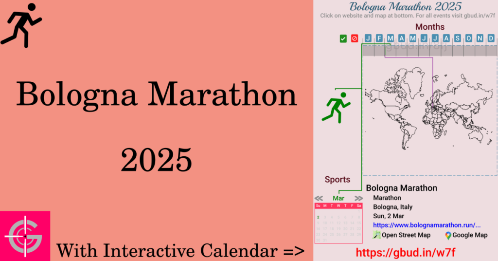 Sport event in 2025, Bologna Marathon 2025