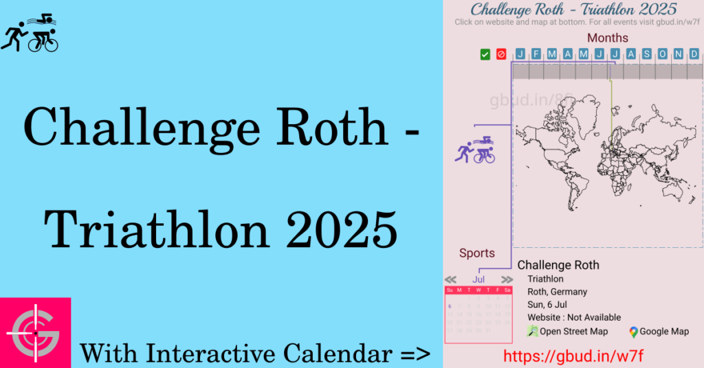 Sport event in 2025, Challenge Roth - Triathlon 2025