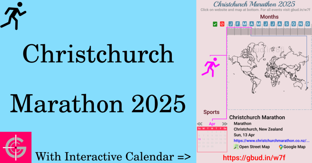 Sport event in 2025, Christchurch Marathon 2025