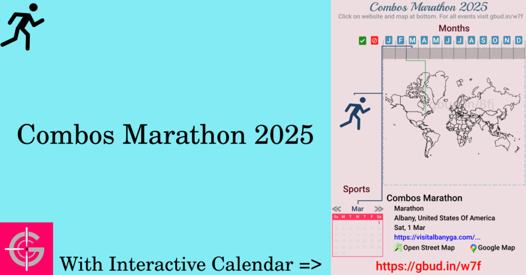 Sport event in 2025, Combos Marathon 2025