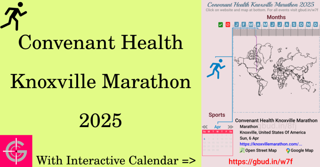 Sport event in 2025, Convenant Health Knoxville Marathon 2025