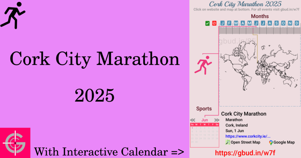 Sport event in 2025, Cork City Marathon 2025