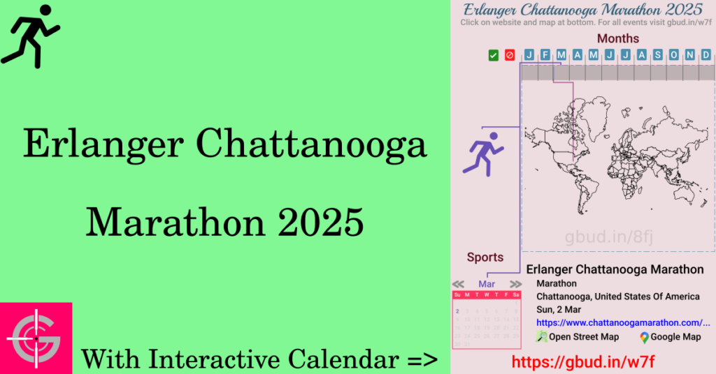 Sport event in 2025, Erlanger Chattanooga Marathon 2025