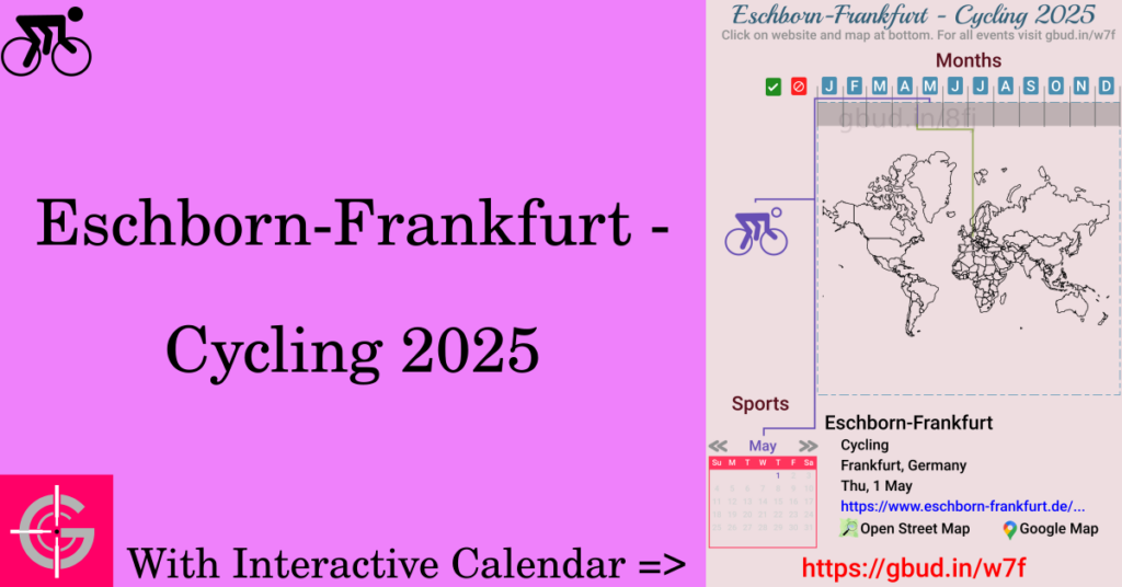 Sport event in 2025, Eschborn-Frankfurt - Cycling 2025