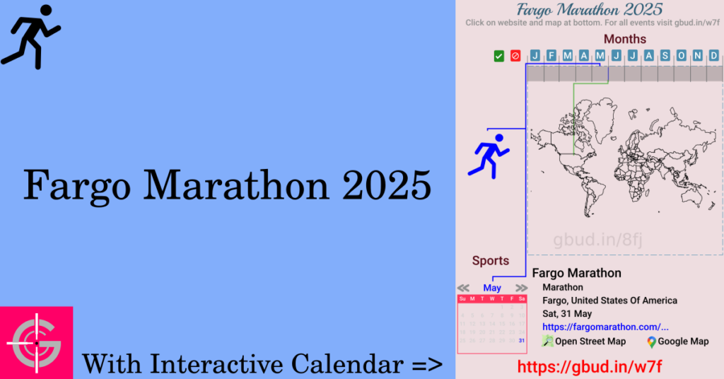 Sport event in 2025, Fargo Marathon 2025