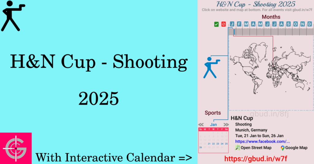 Sport event in 2025, H&N Cup - Shooting 2025