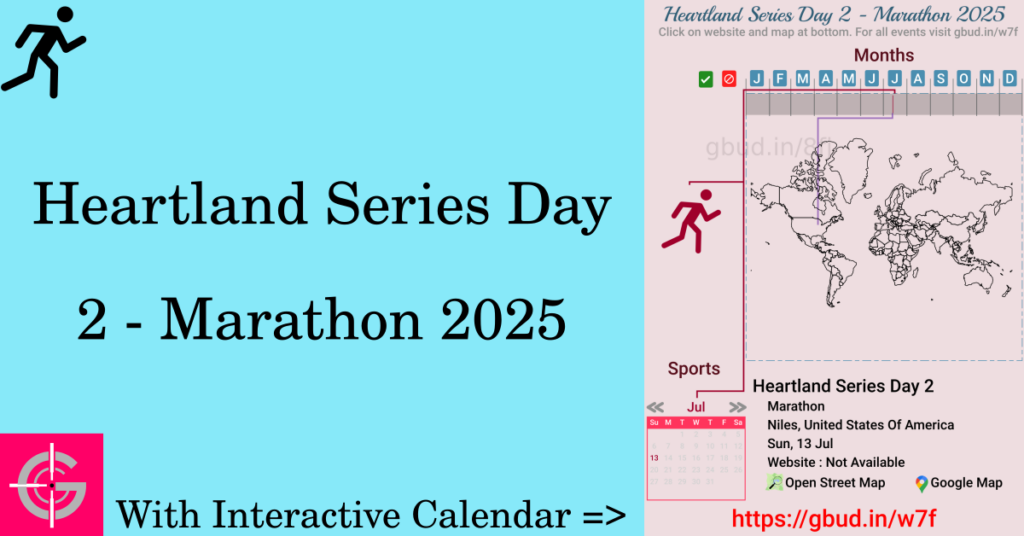 Sport event in 2025, Heartland Series Day 2 - Marathon 2025