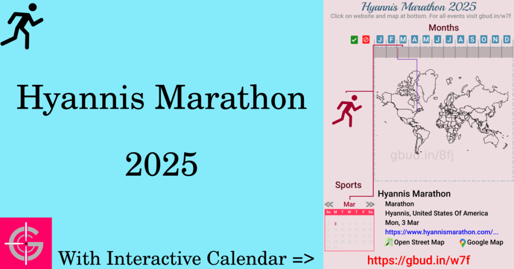 Sport event in 2025, Hyannis Marathon 2025