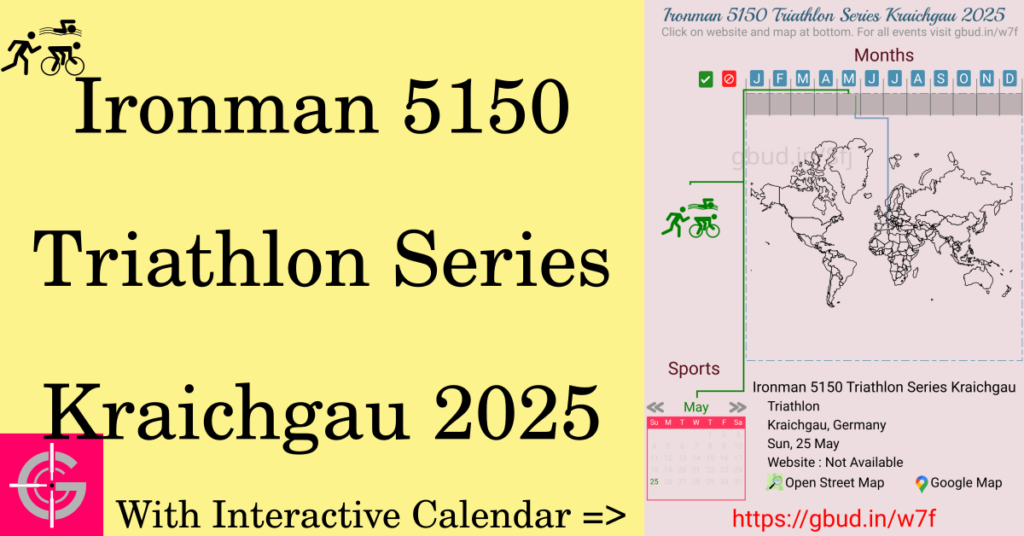Sport event in 2025, Ironman 5150 Triathlon Series Kraichgau 2025