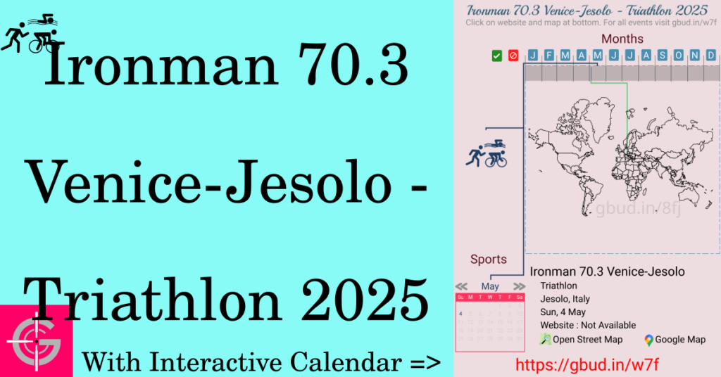 Sport event in 2025, Ironman 70.3 Venice-Jesolo - Triathlon 2025