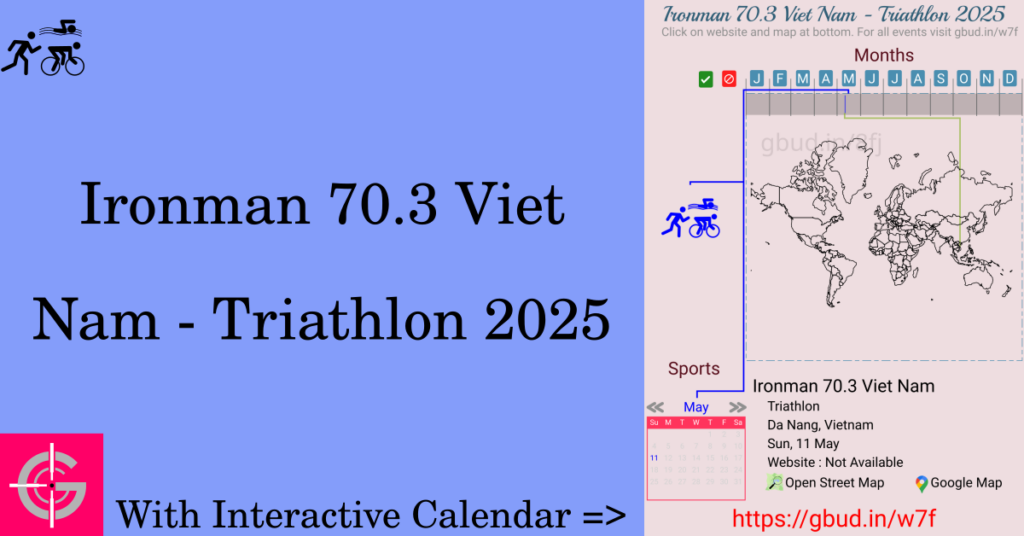 Sport event in 2025, Ironman 70.3 Viet Nam - Triathlon 2025