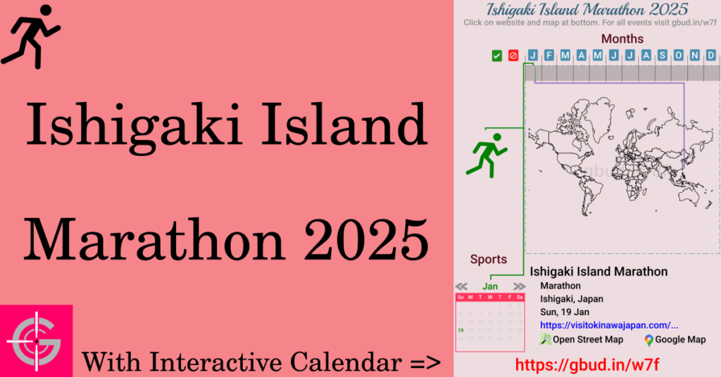 Sport event in 2025, Ishigaki Island Marathon 2025