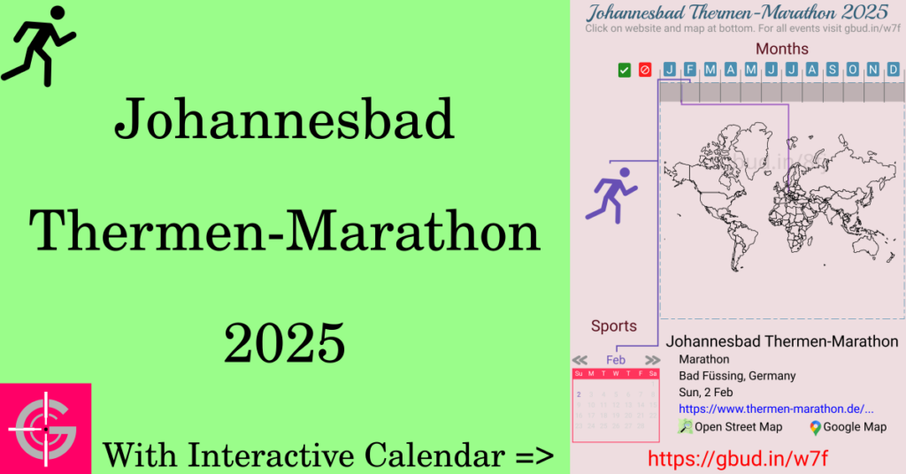 Sport event in 2025, Johannesbad Thermen-Marathon 2025