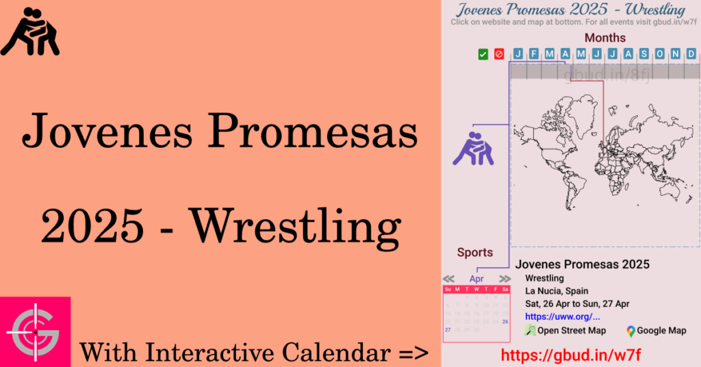 Sport event in 2025, Jovenes Promesas 2025 - Wrestling