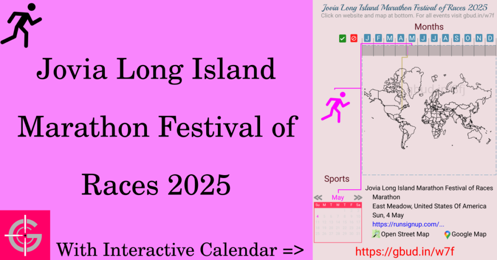 Sport event in 2025, Jovia Long Island Marathon Festival of Races 2025