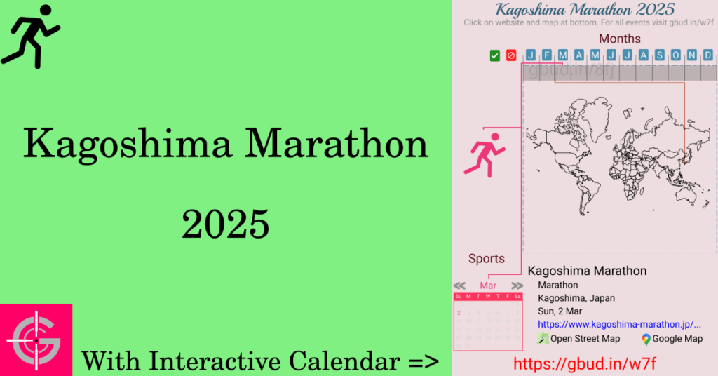 Sport event in 2025, Kagoshima Marathon 2025