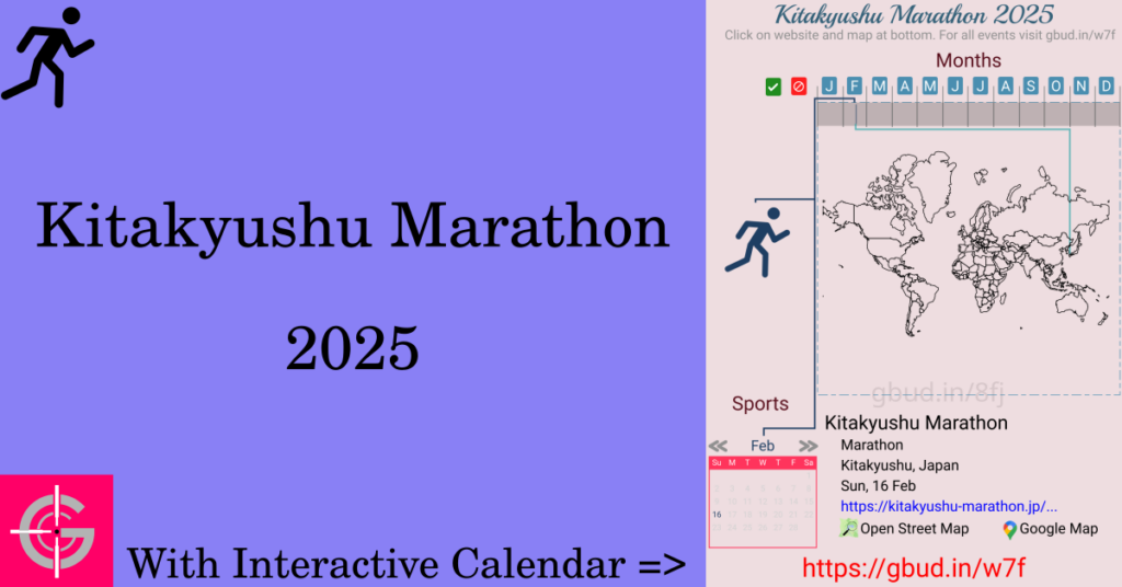 Sport event in 2025, Kitakyushu Marathon 2025