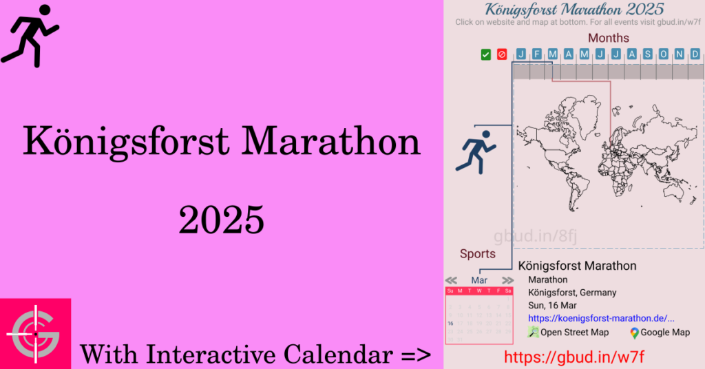 Sport event in 2025, Königsforst Marathon 2025