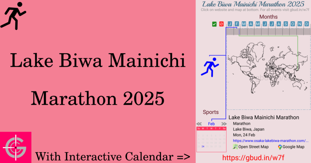 Sport event in 2025, Lake Biwa Mainichi Marathon 2025