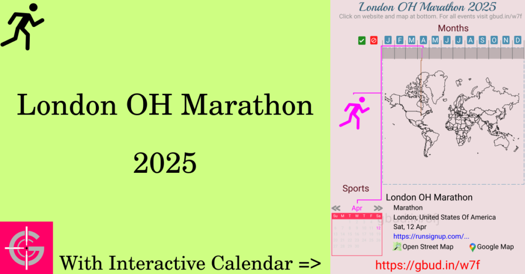 Sport event in 2025, London OH Marathon 2025