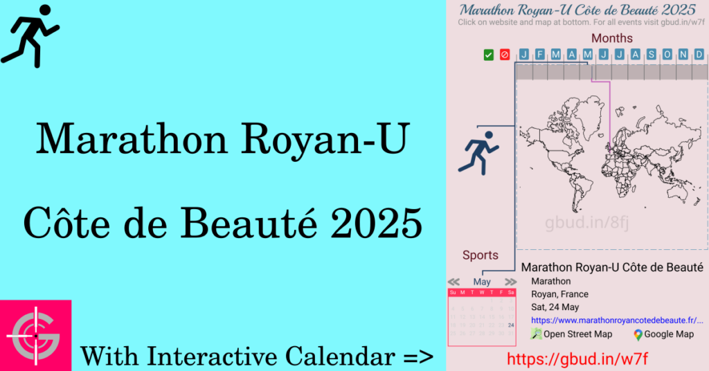 Sport event in 2025, Marathon Royan-U Côte de Beauté 2025