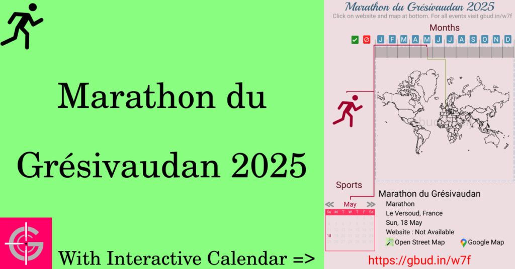 Sport event in 2025, Marathon du Grésivaudan 2025