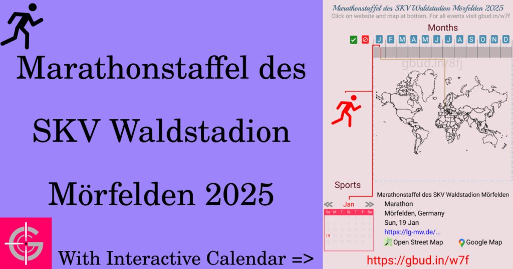 Sport event in 2025, Marathonstaffel des SKV Waldstadion Mörfelden 2025