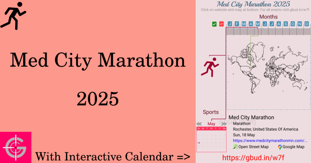 Sport event in 2025, Med City Marathon 2025