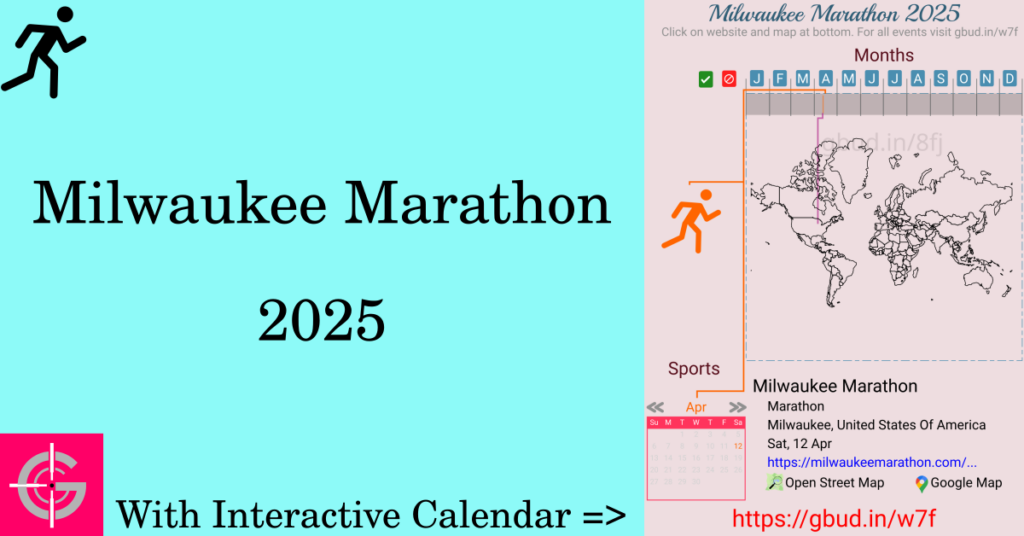 Sport event in 2025, Milwaukee Marathon 2025