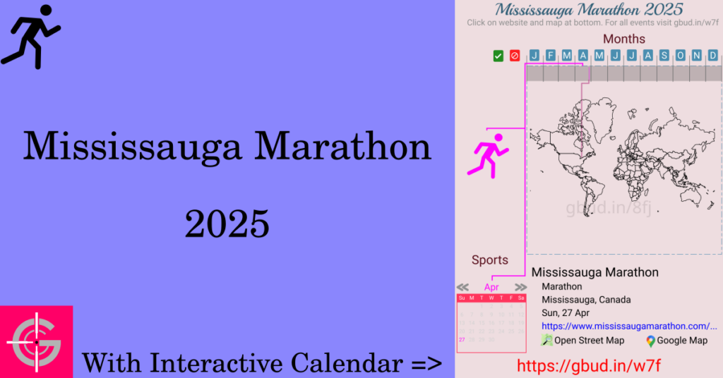 Sport event in 2025, Mississauga Marathon 2025