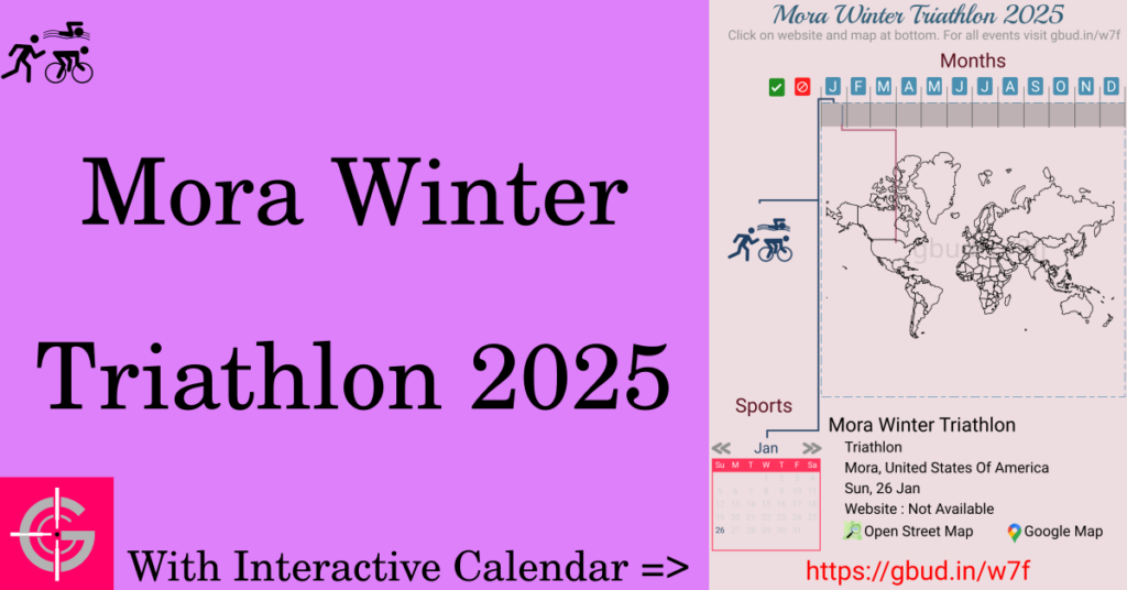 Sport event in 2025, Mora Winter Triathlon 2025