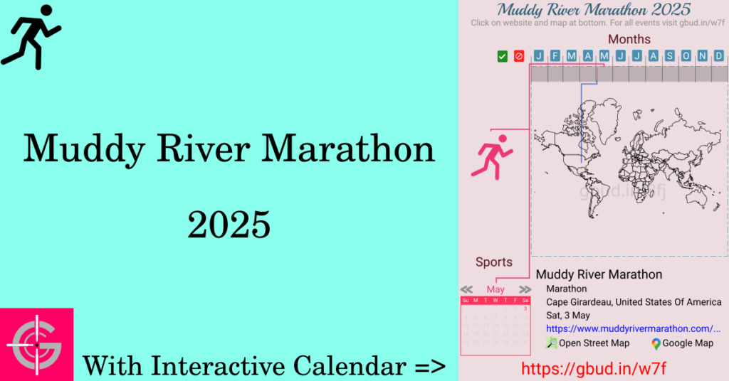 Sport event in 2025, Muddy River Marathon 2025