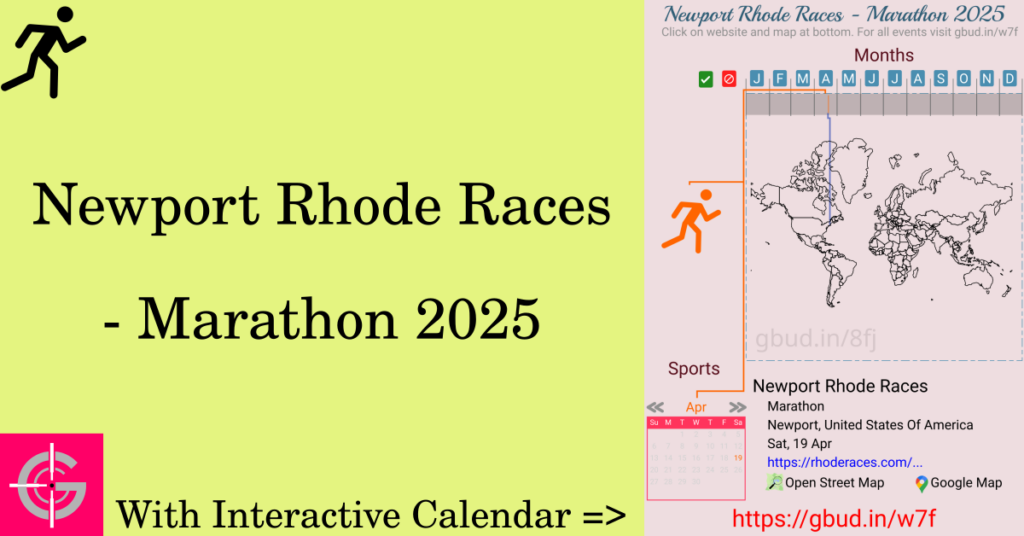 Sport event in 2025, Newport Rhode Races - Marathon 2025