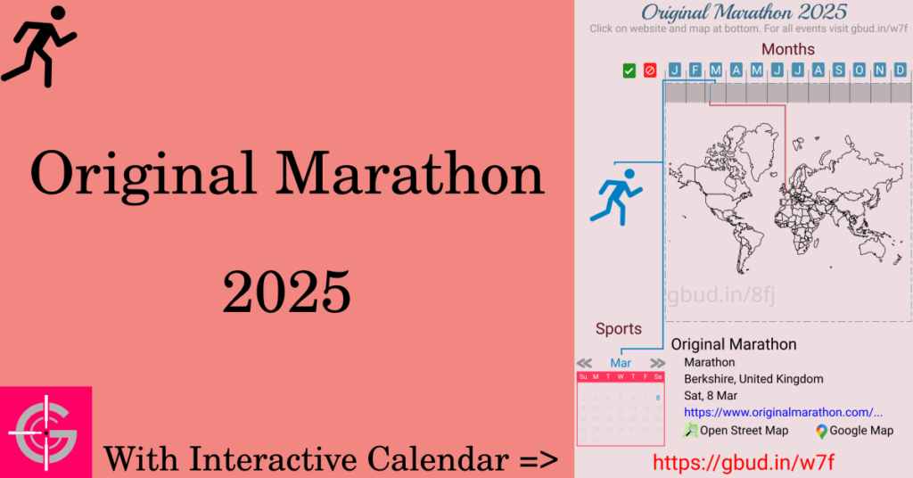 Sport event in 2025, Original Marathon 2025