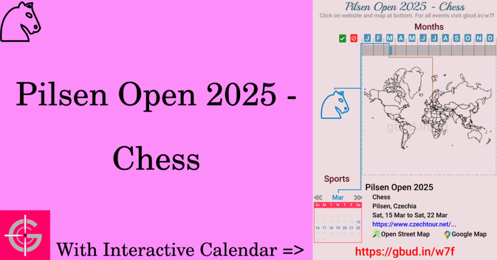 Sport event in 2025, Pilsen Open 2025 - Chess